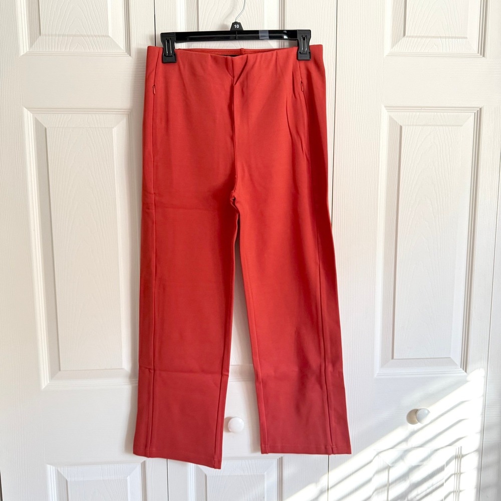 Betabrand Monroe Crop‎ Trouser Petite Straight Leg Size M